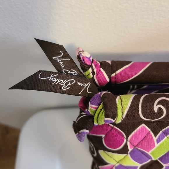 Vera Bradley Purple Punch Satchel Bag - retired pattern - Picture 3 of 14